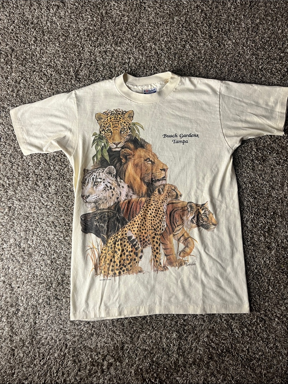 Vintage 80s Busch Garden Shirt